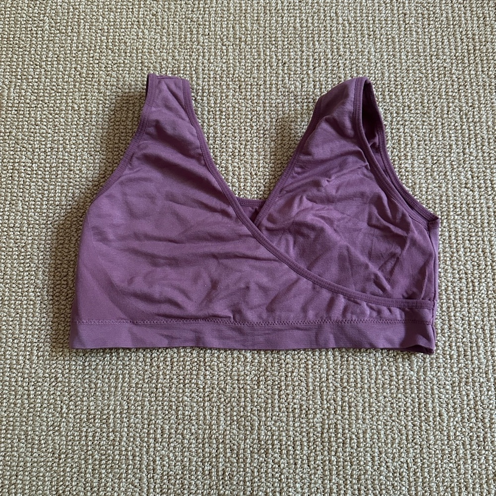 Women's Caramel Cantina Nursing Bra, Size Large